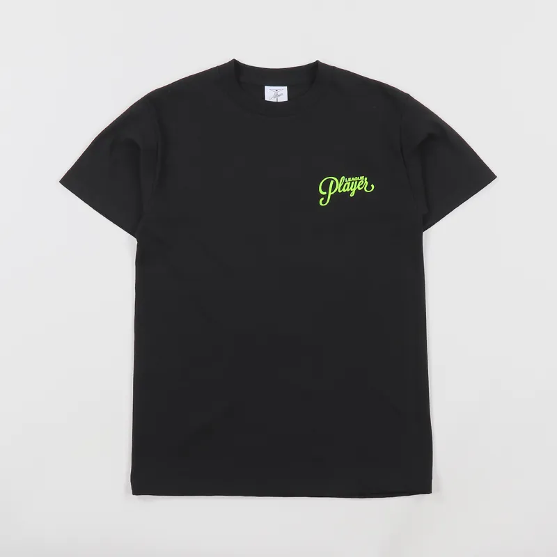 Alltimers Puff Classic Logo T Shirt Black-1