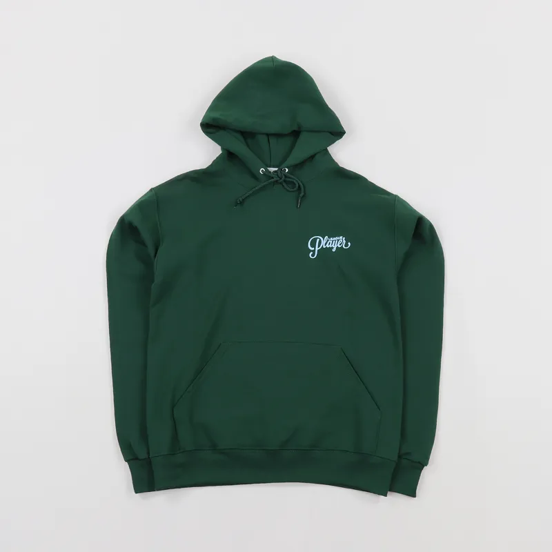 Alltimers Puff Classic Logo Hoodie Forest Green-1