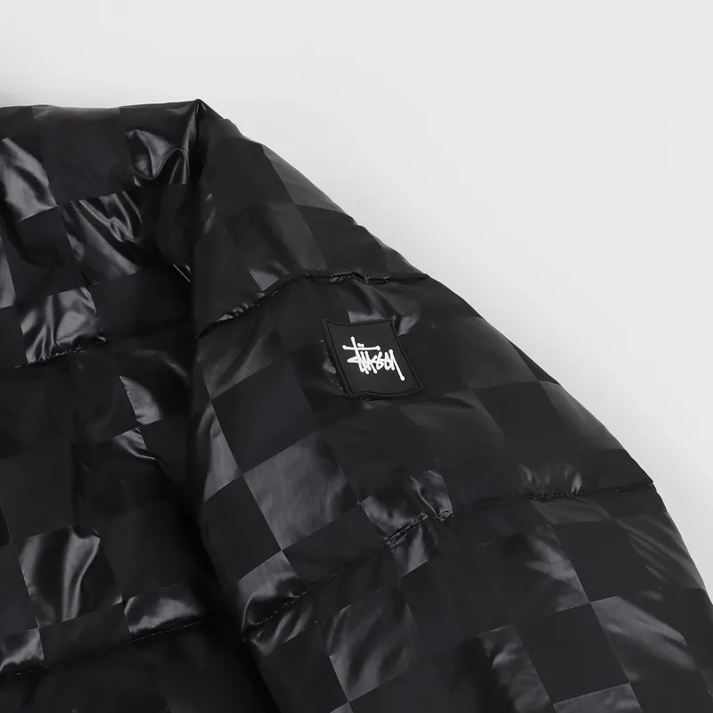 Stussy Puffer Jacket Black-2
