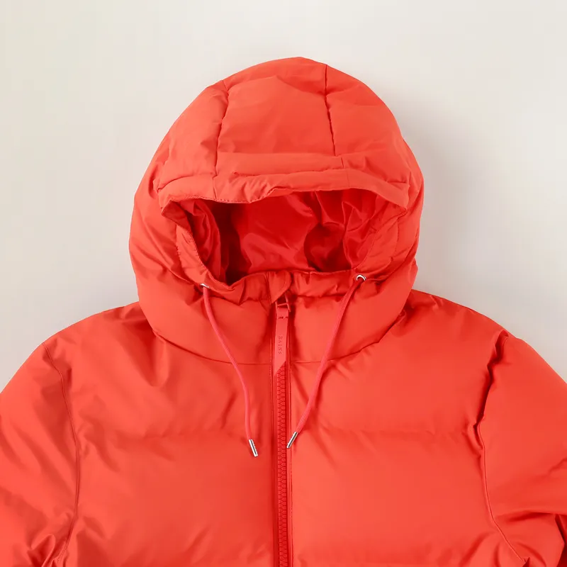 Rains Puffer Jacket Red-2