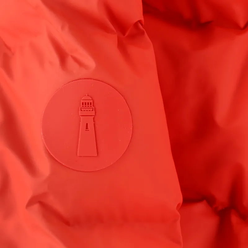 Rains Puffer Jacket Red-5