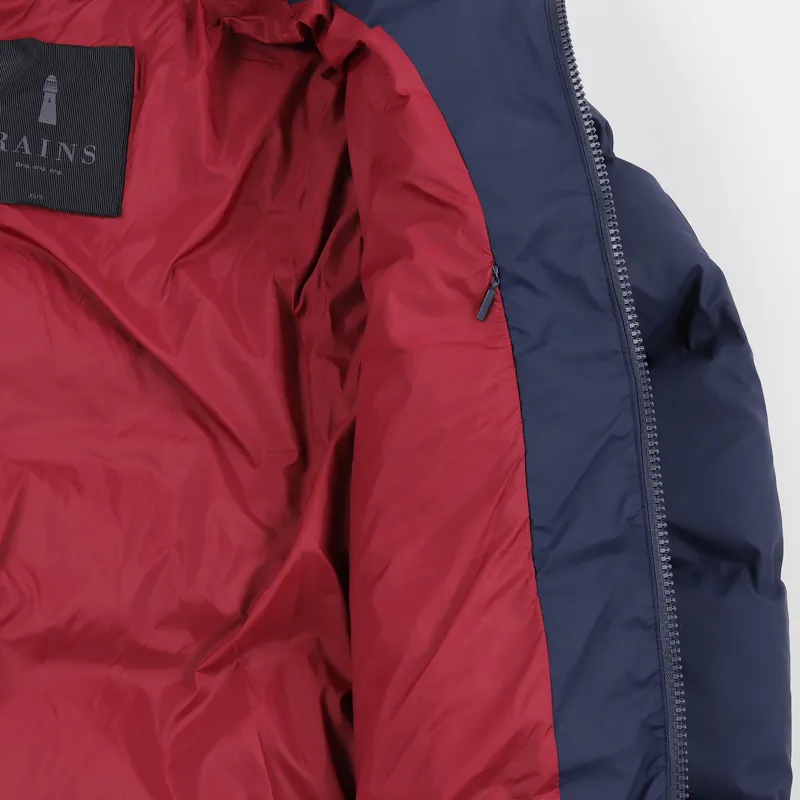 Rains Puffer Jacket Blue-4