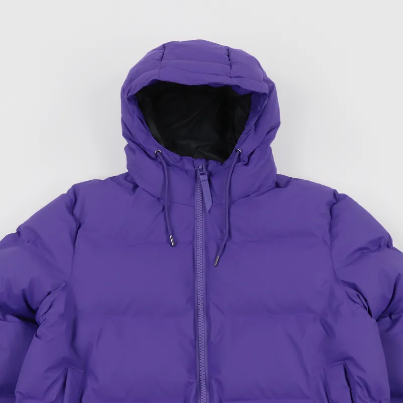 Plum puffer coat clearance