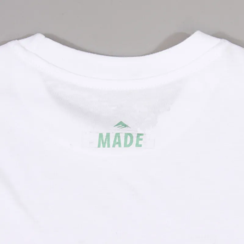 Emerica Pure Emerica T Shirt White-2