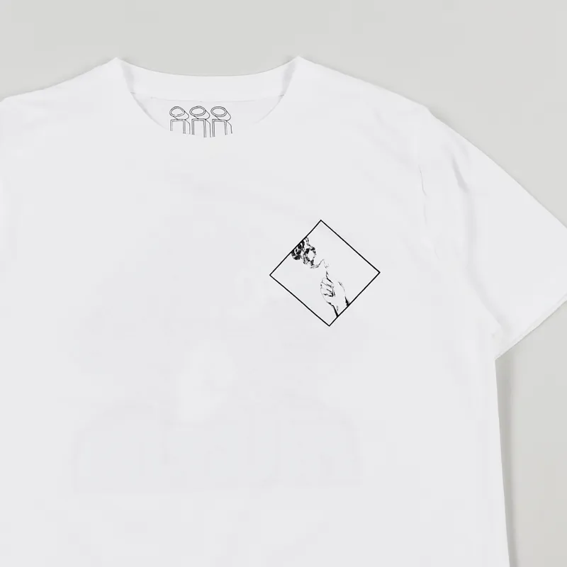 Piilgrim Pyramid T Shirt White-3
