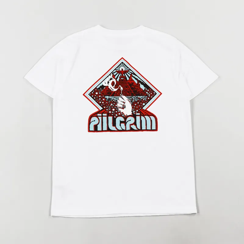 Piilgrim Pyramid T Shirt White