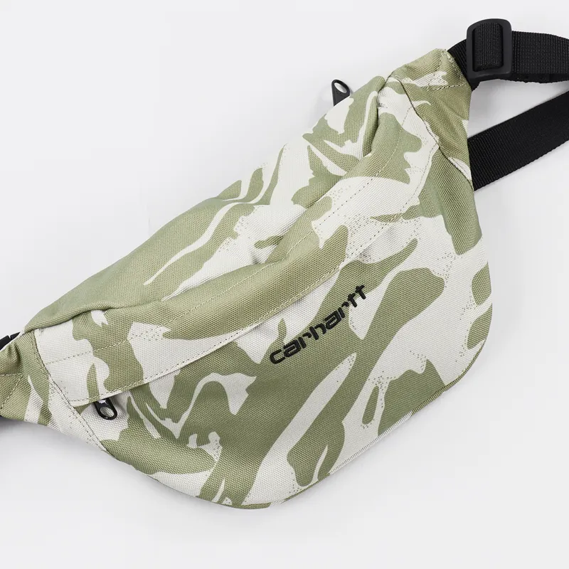 Carhartt WIP Payton Hip Bag Camo Brush Sandshell Black-1