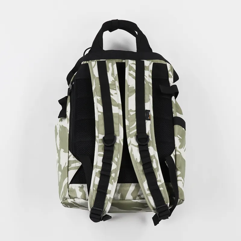 Carhartt WIP Payton Carrier Backpack Camo Brush Sandshell Black