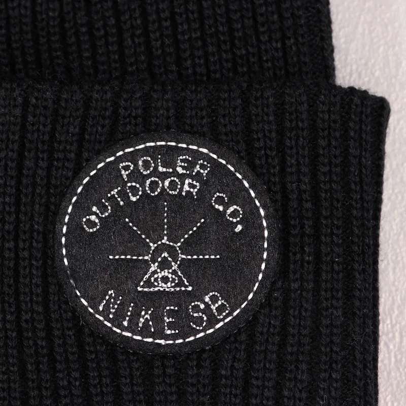 Nike SB x Poler Outdoor Stuff QTS Bobble Beanie Black-1