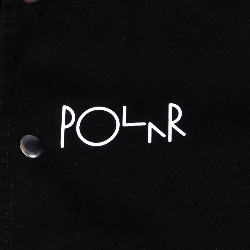 Polar Quilted Coach Jacket Black-1