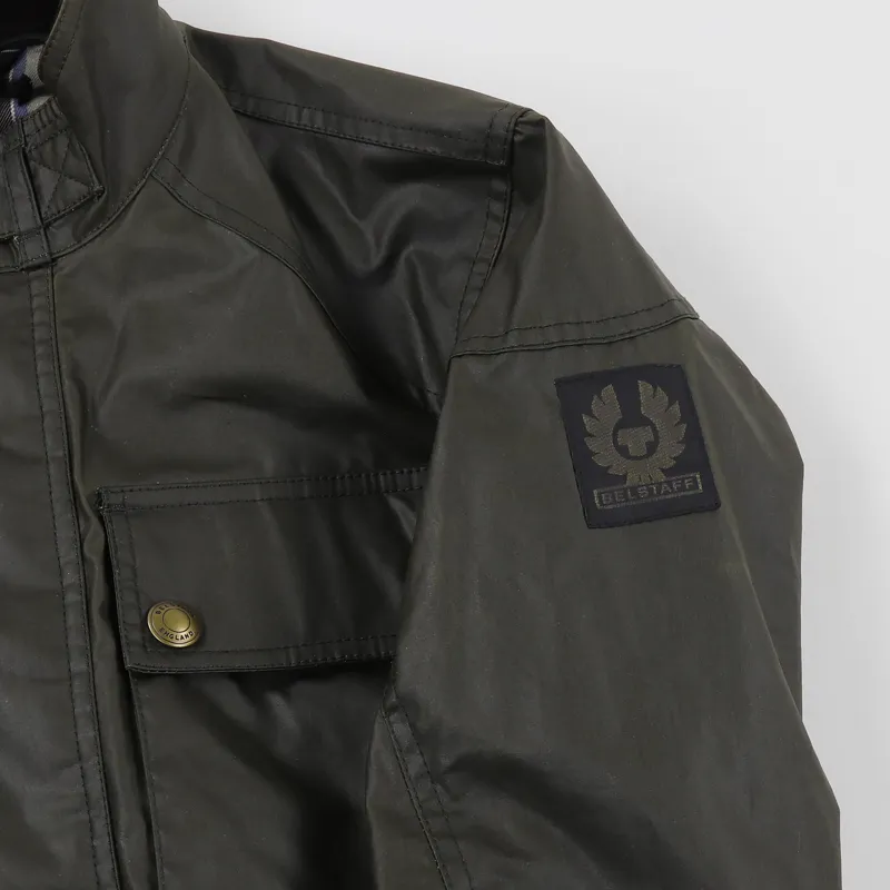 Belstaff Racemaster Jacket Faded Olive-3