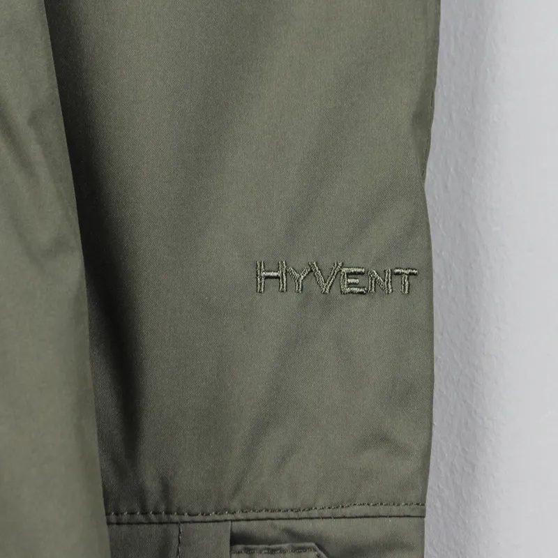 The North Face Mens Insulated Rage Mountain Anorak Black Green-5