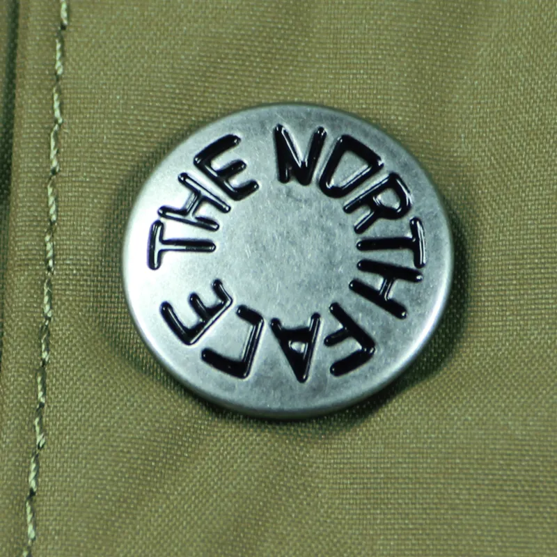 The North Face Mens Insulated Rage Mountain Anorak Black Green-4