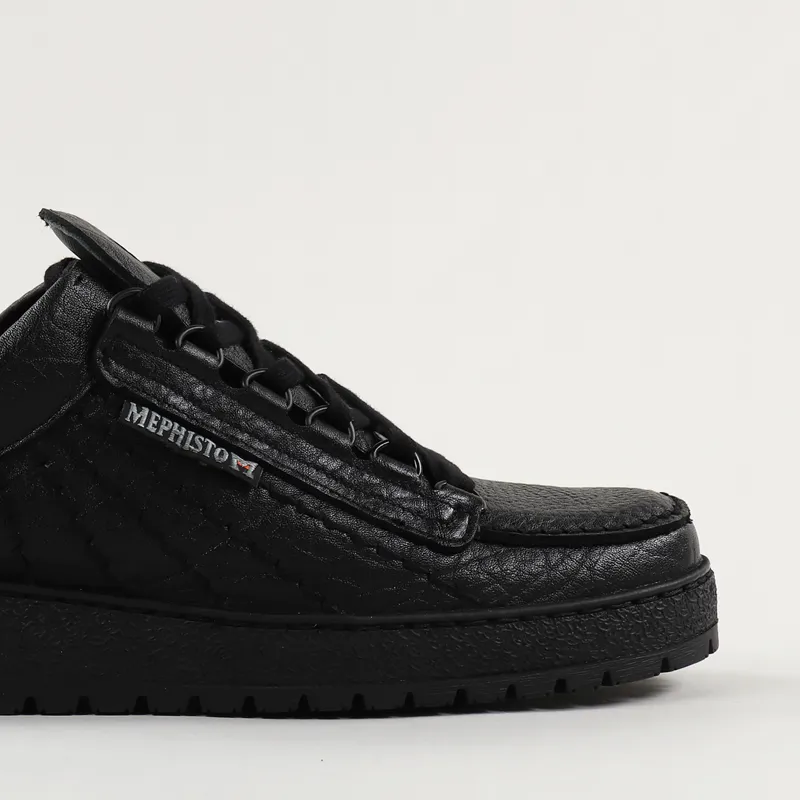 Mephisto Rainbow Mamouth Shoes Black-2