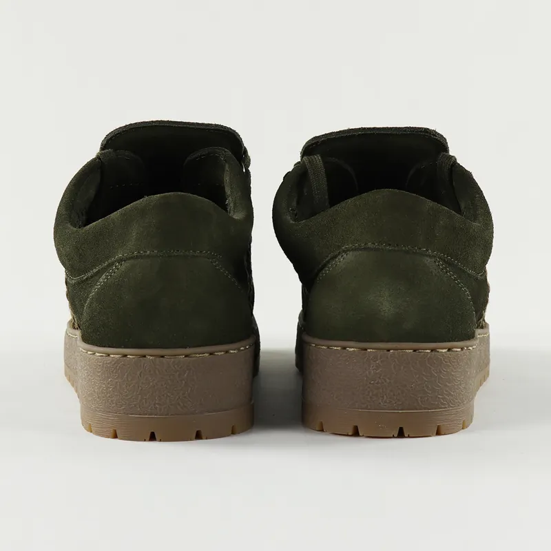 Mephisto Rainbow Velours Shoes Loden-7