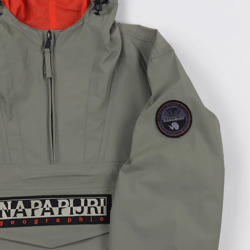 Napapijri Rainforest Summer Jacket Khaki-4