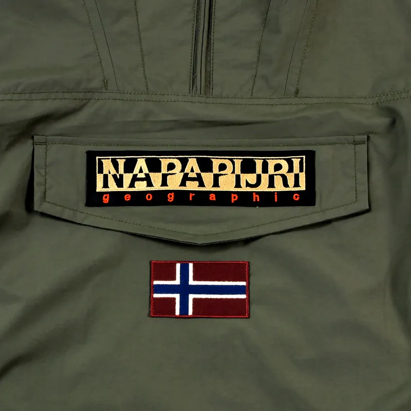 Napapijri Rainforest Summer Jacket Grey Olive-1