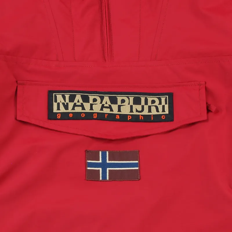 Napapijri Rainforest Winter Pullover Jacket Red-1