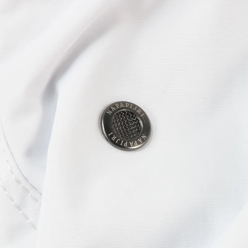 Napapijri Mens Rainforest Winter Pullover Jacket White-2