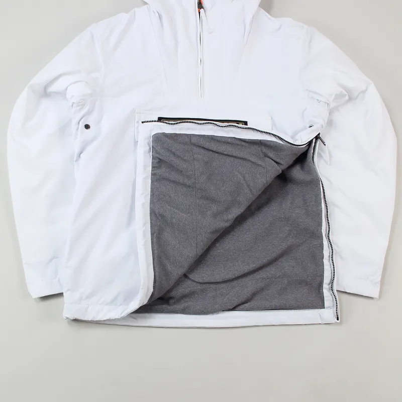 Napapijri Mens Rainforest Winter Pullover Jacket White-3