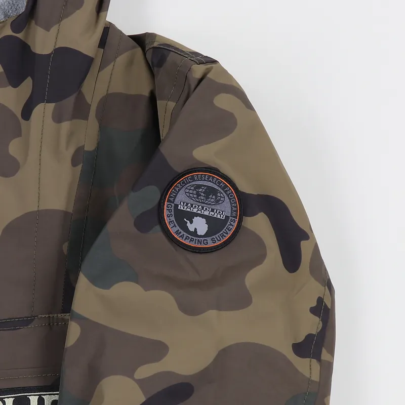 Napapijri Rainforest Winter Pullover Jacket Camou Fantasy-4