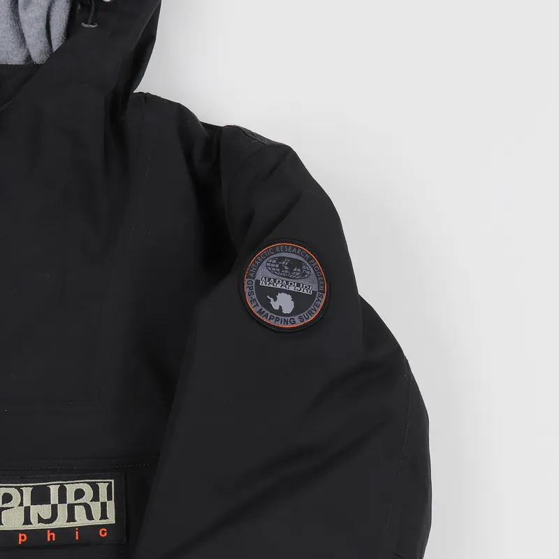 Napapijri Rainforest Winter Pullover Jacket Black-4