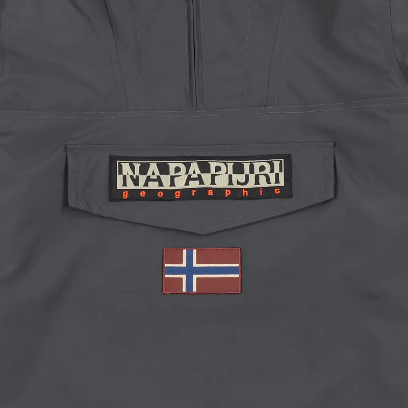 Napapijri Rainforest Winter Pullover Jacket Dark Grey-1