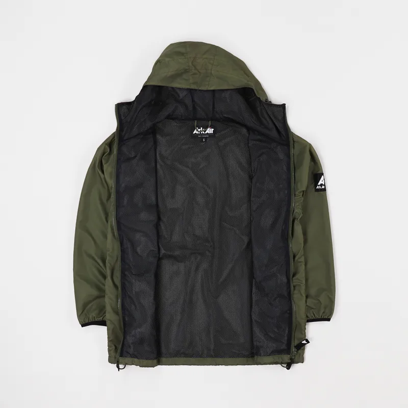 Ark Air Mesh Rainshield Jacket Tropical Green-2