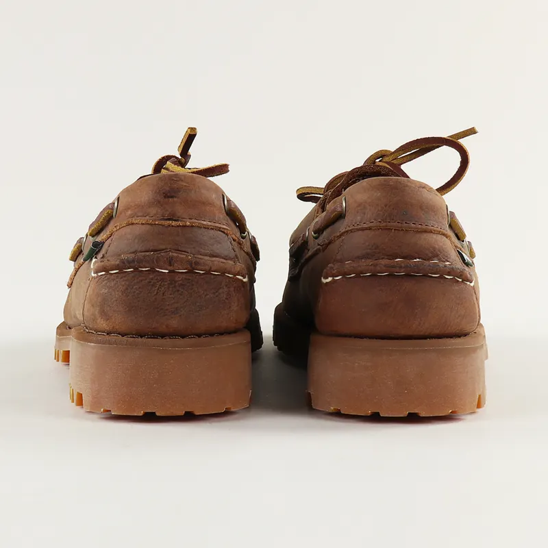 Sebago Campsides Ranger Tumbled Shoes Brown Gum-7