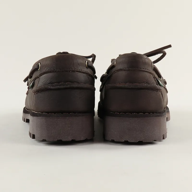 Sebago Campsides Ranger Tumbled Shoes Dark Brown-7