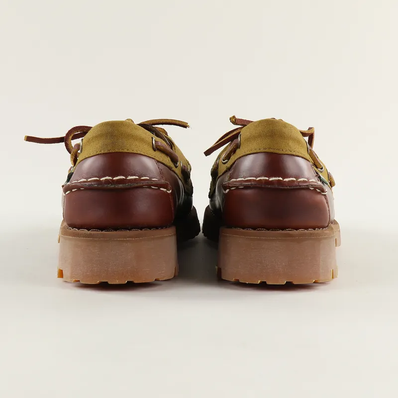 Sebago Campsides Ranger Waxy Millerain Shoes Brown Ocra-9