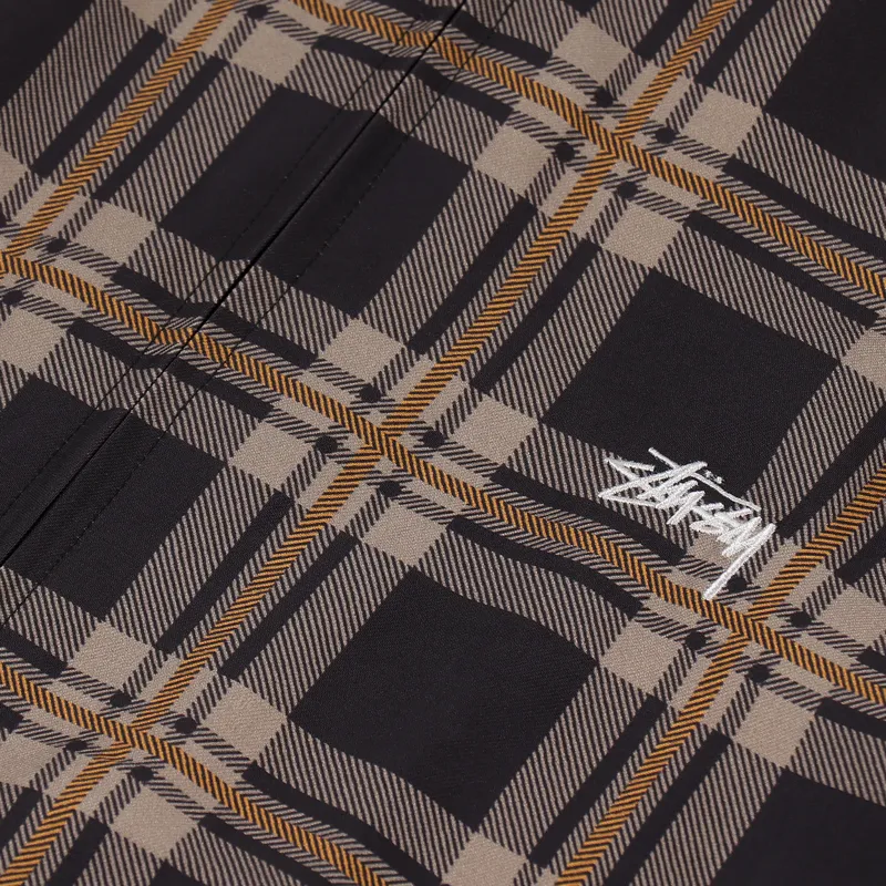 Stussy Rayon Track Jacket Navy-4