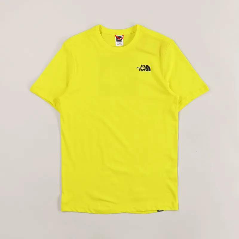 The North Face Red Box T Shirt Lemon-1