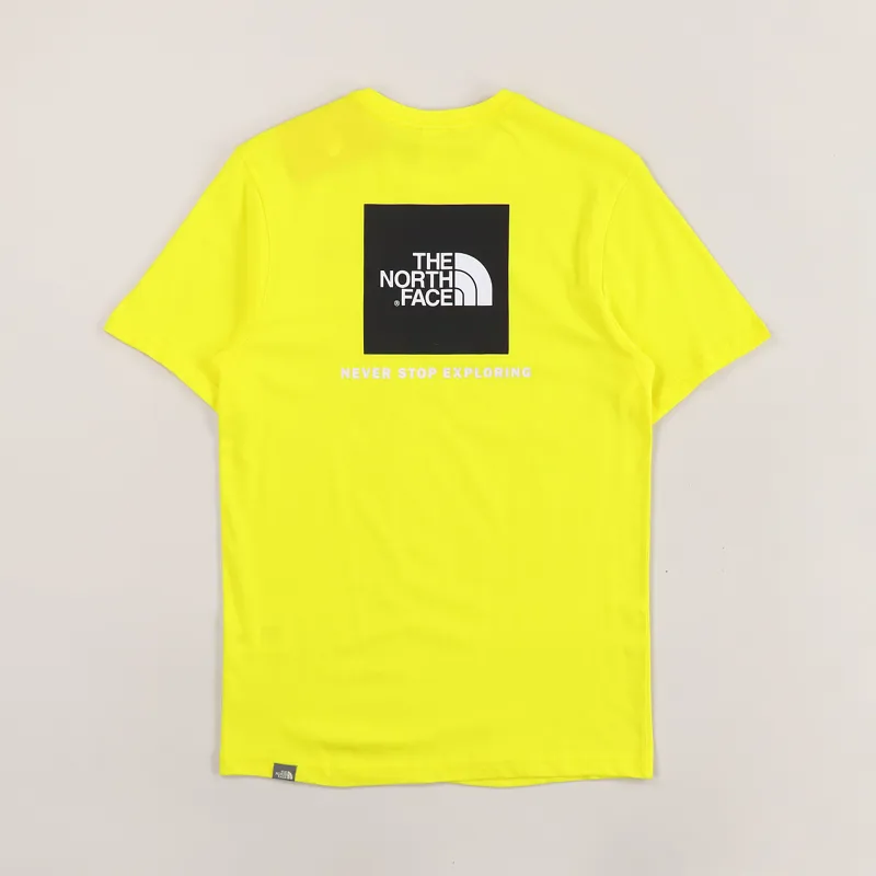 The North Face Red Box T Shirt Lemon
