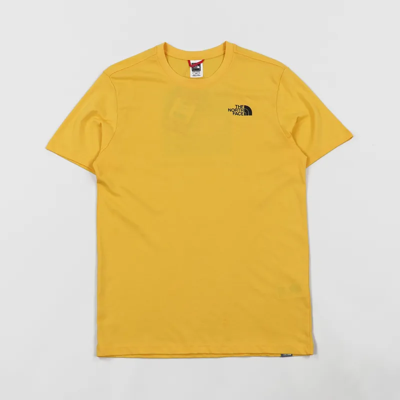 The North Face Redbox T Shirt Yellow-1