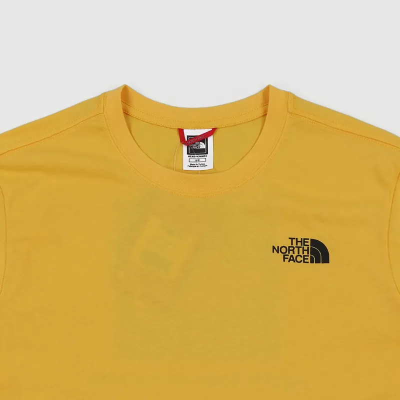The North Face Redbox T Shirt Yellow-2