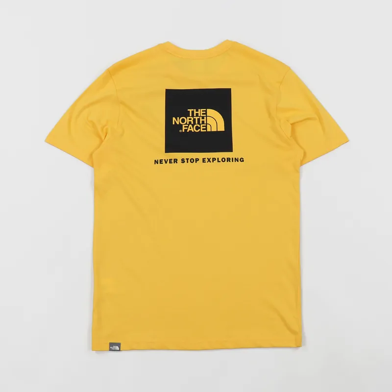 The North Face Redbox T Shirt Yellow