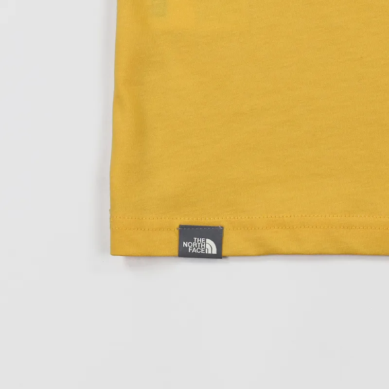 The North Face Redbox T Shirt Yellow-3