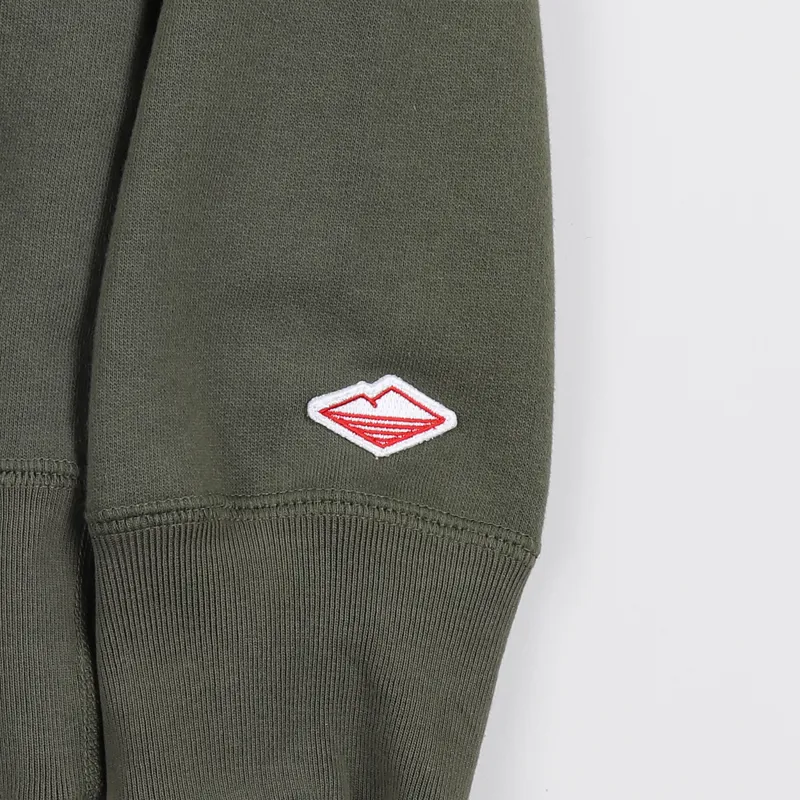 Battenwear Reach Up Hoody Olive-2
