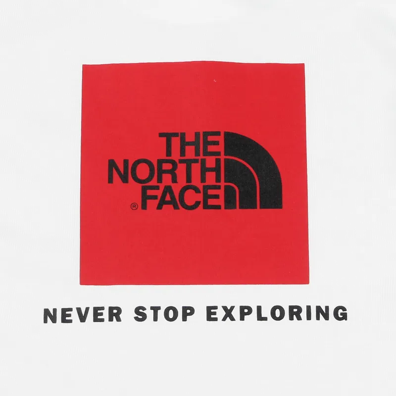 The North Face Redbox T Shirt White-3