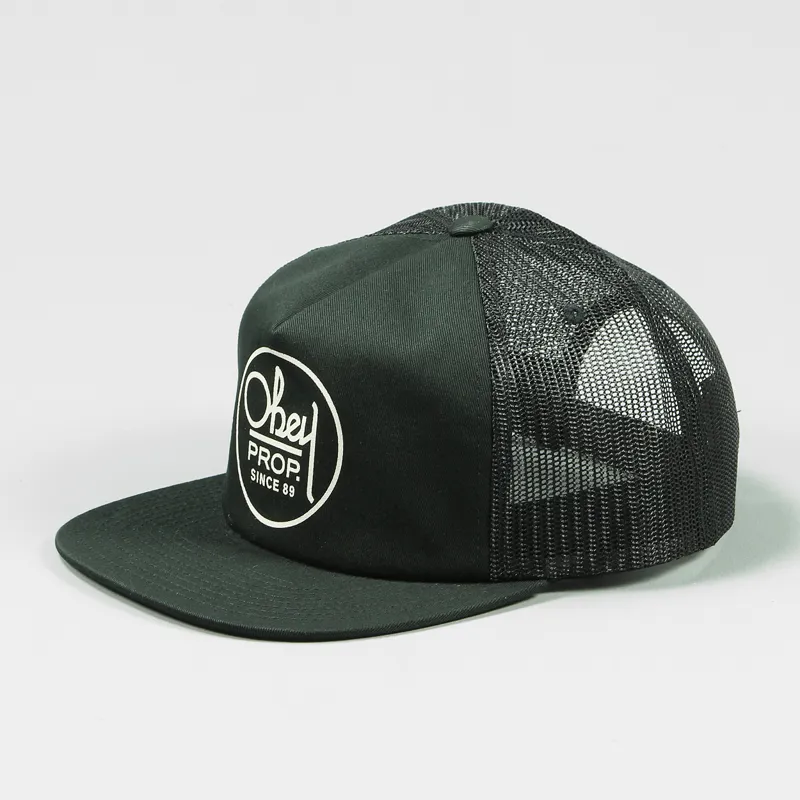 Obey Redding Trucker Cap Black