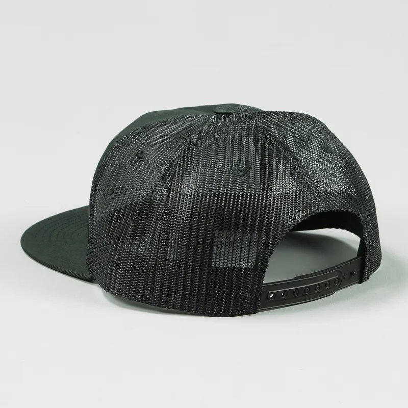 Obey Redding Trucker Cap Black-2