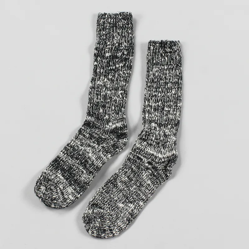 Levis Mens Mr Strauss Rediscovered Long Socks Black Knitted