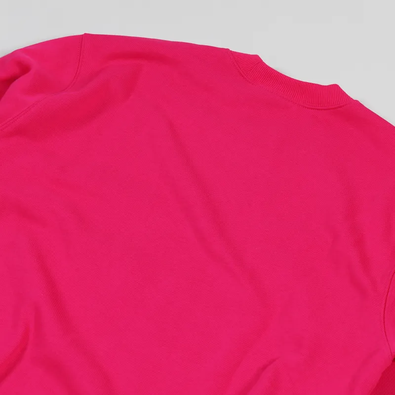 Carhartt WIP Carhartt Sweat Ruby Pink Black-3