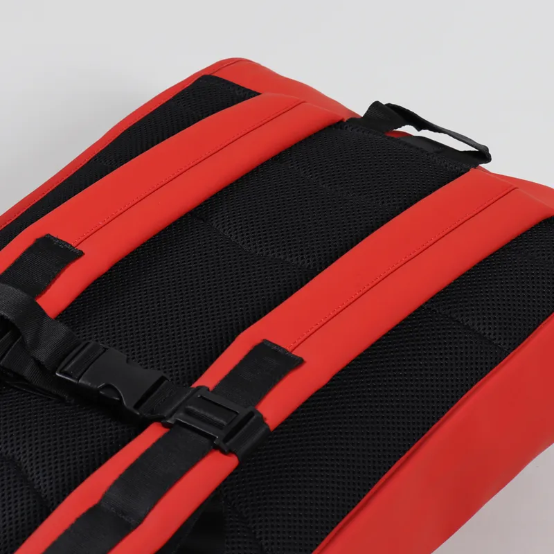 Rains Rolltop Rucksack Red-4