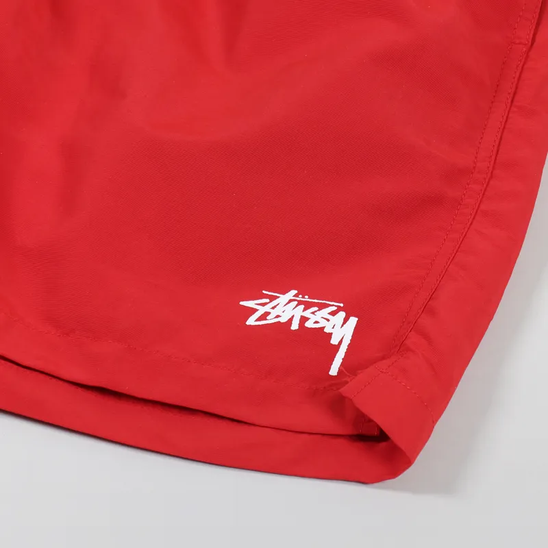 Stussy Stock Water Short Red-2