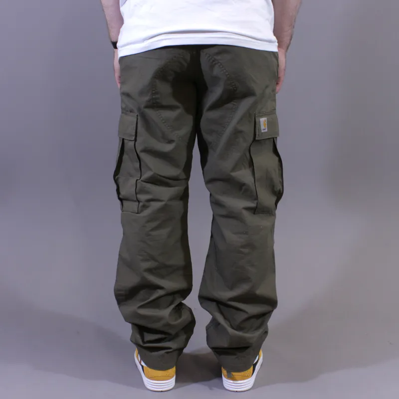 Carhartt Mens Regular Fitting Cargo Pant Columbia Ripstop Moss R