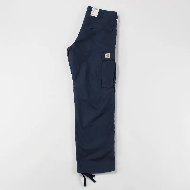Carhartt WIP Regular Columbia Cargo Pant Navy Blue-1