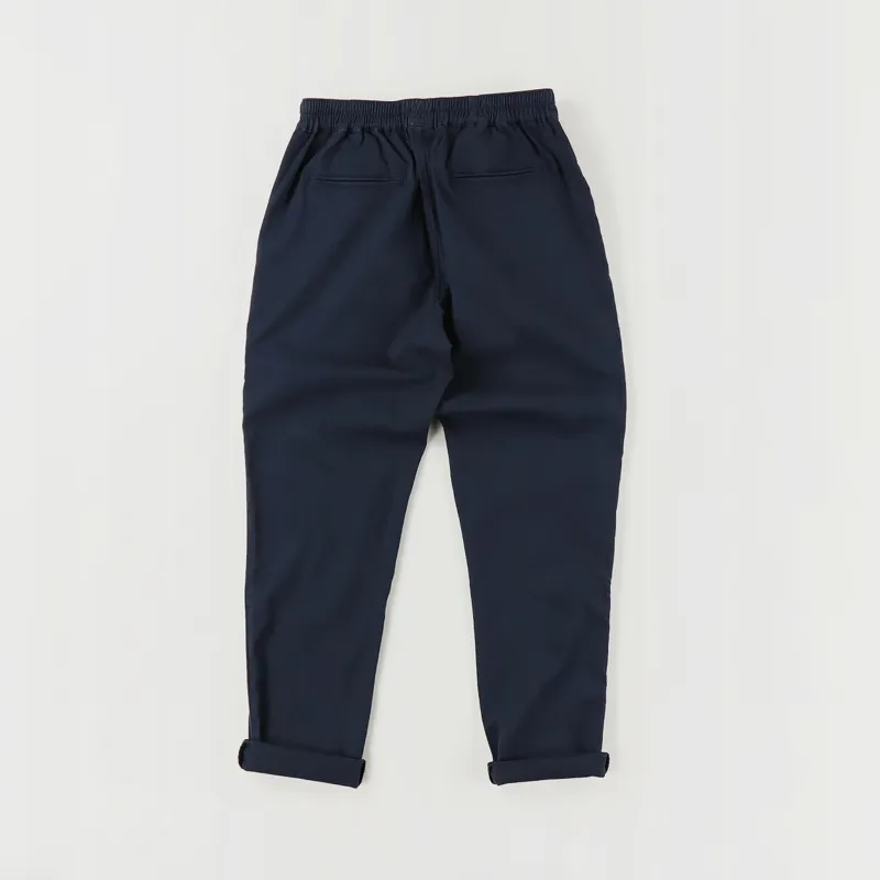Folk Relaxed Trousers Navy-4