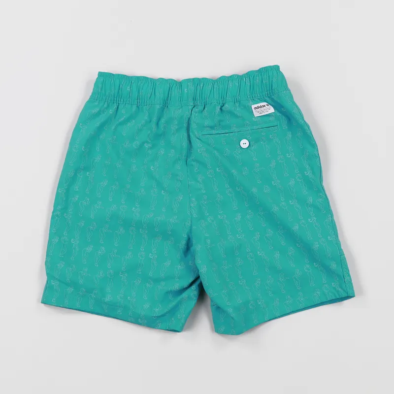 Adidas Skateboarding Resort Shorts Shock Green